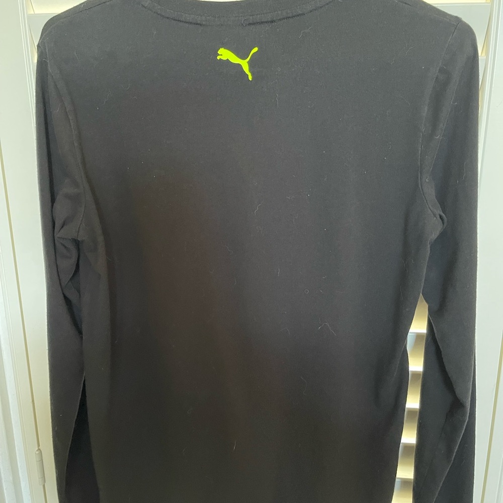Puma Boys Long Sleeve Tee - Picture 3 of 3